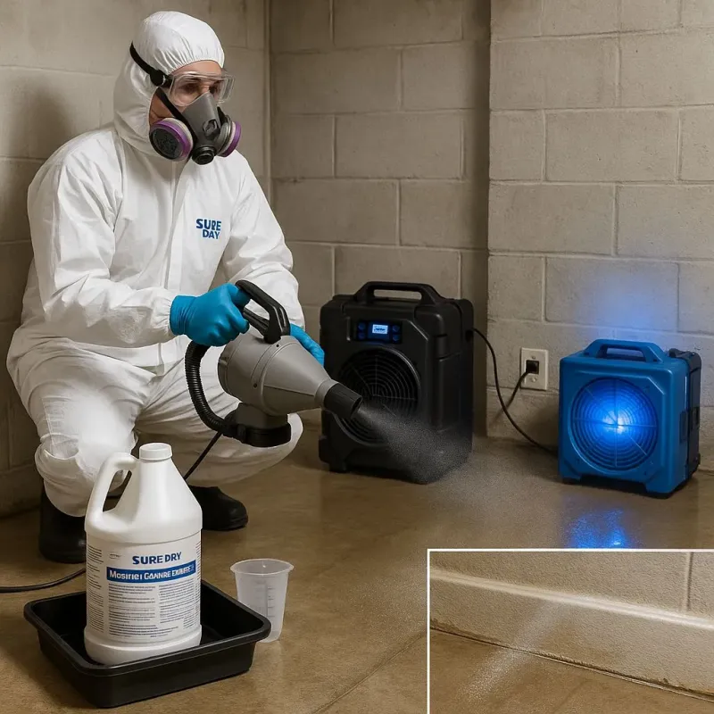 Sanitization and Odor Removal process in Marion County, FL